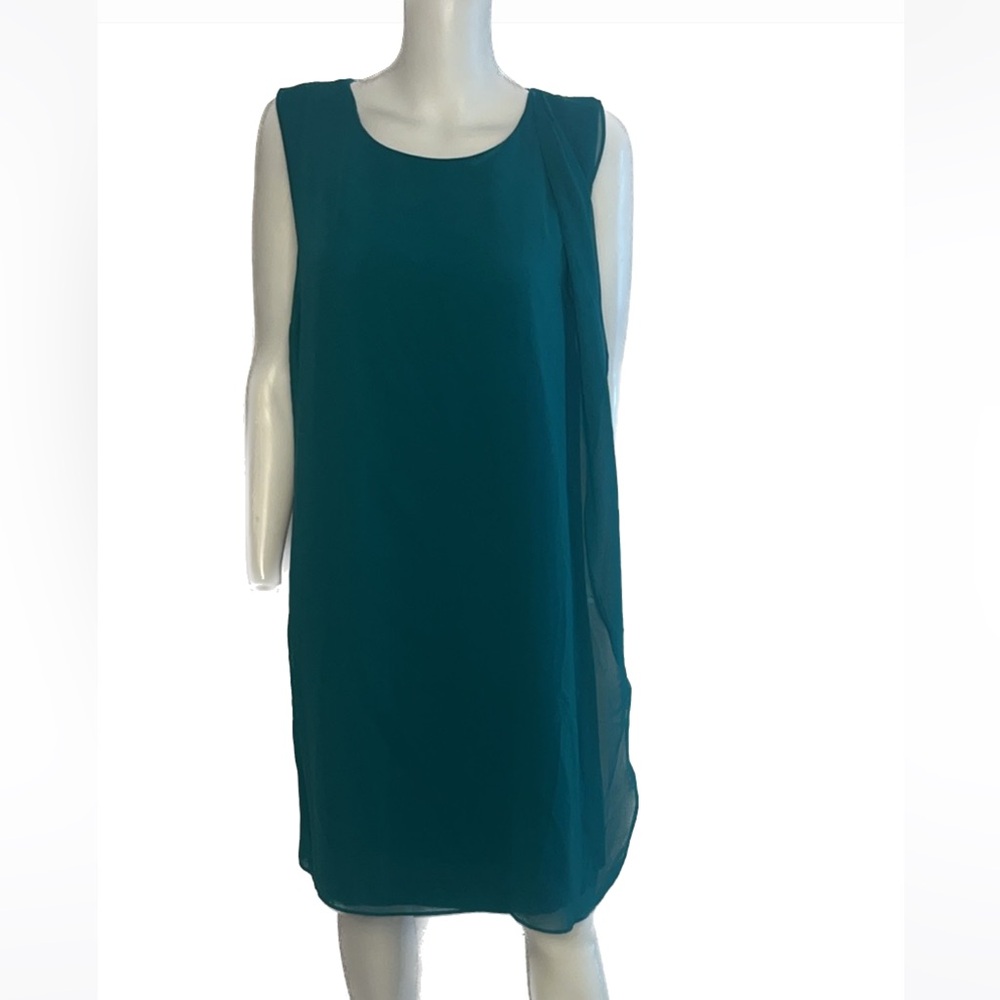 NWT H&M womens green dress size 14